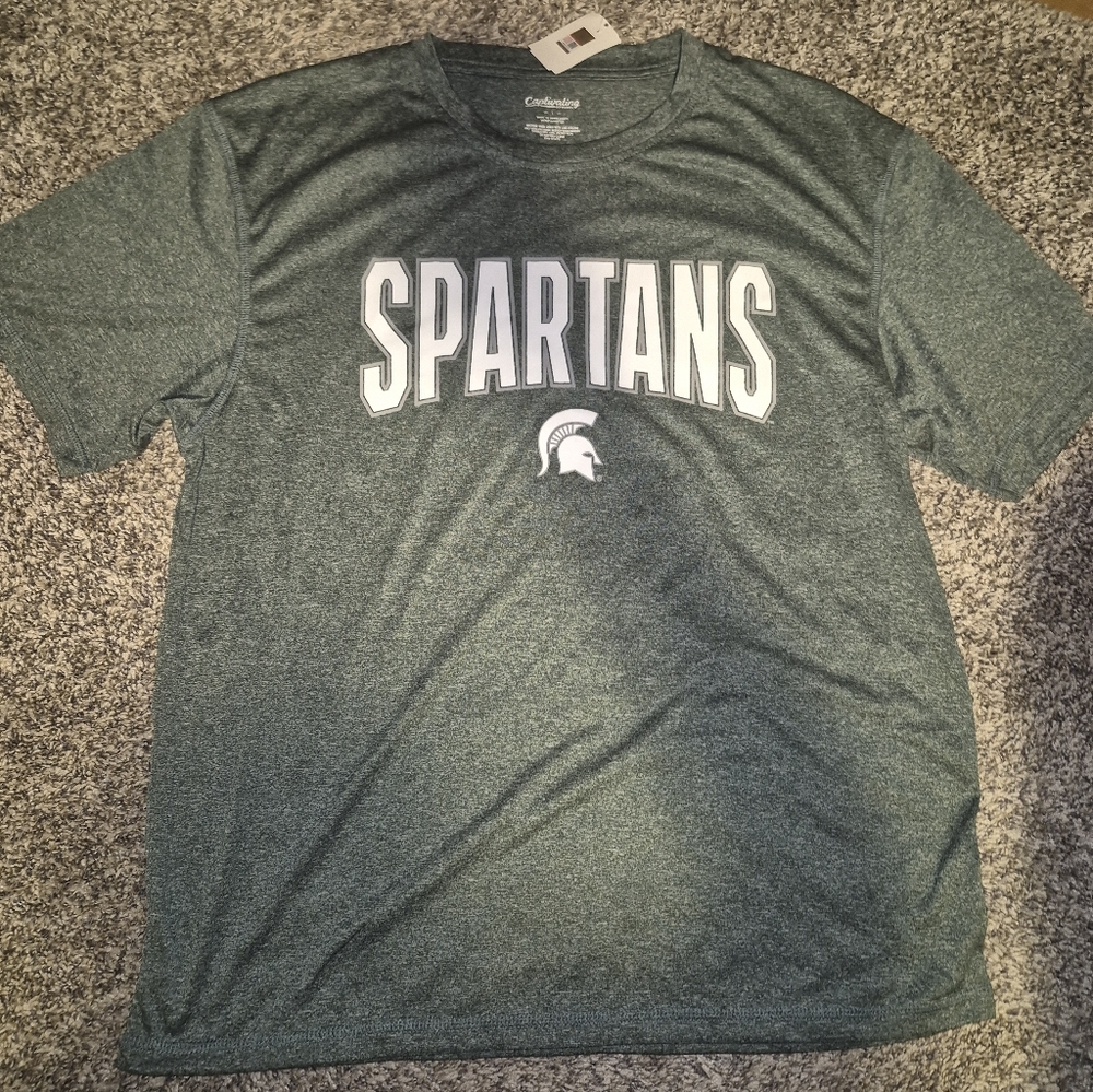 Green Michigan State Spartans Tee